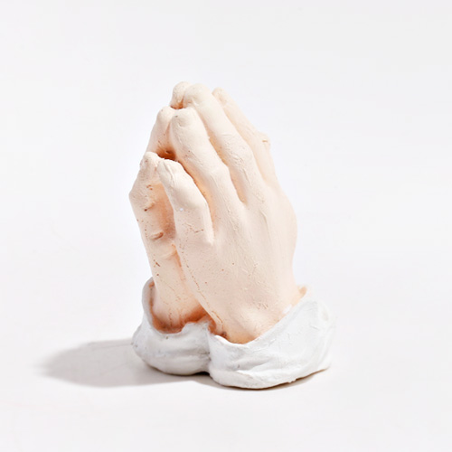 기도하는 손 수제 몰드 3D